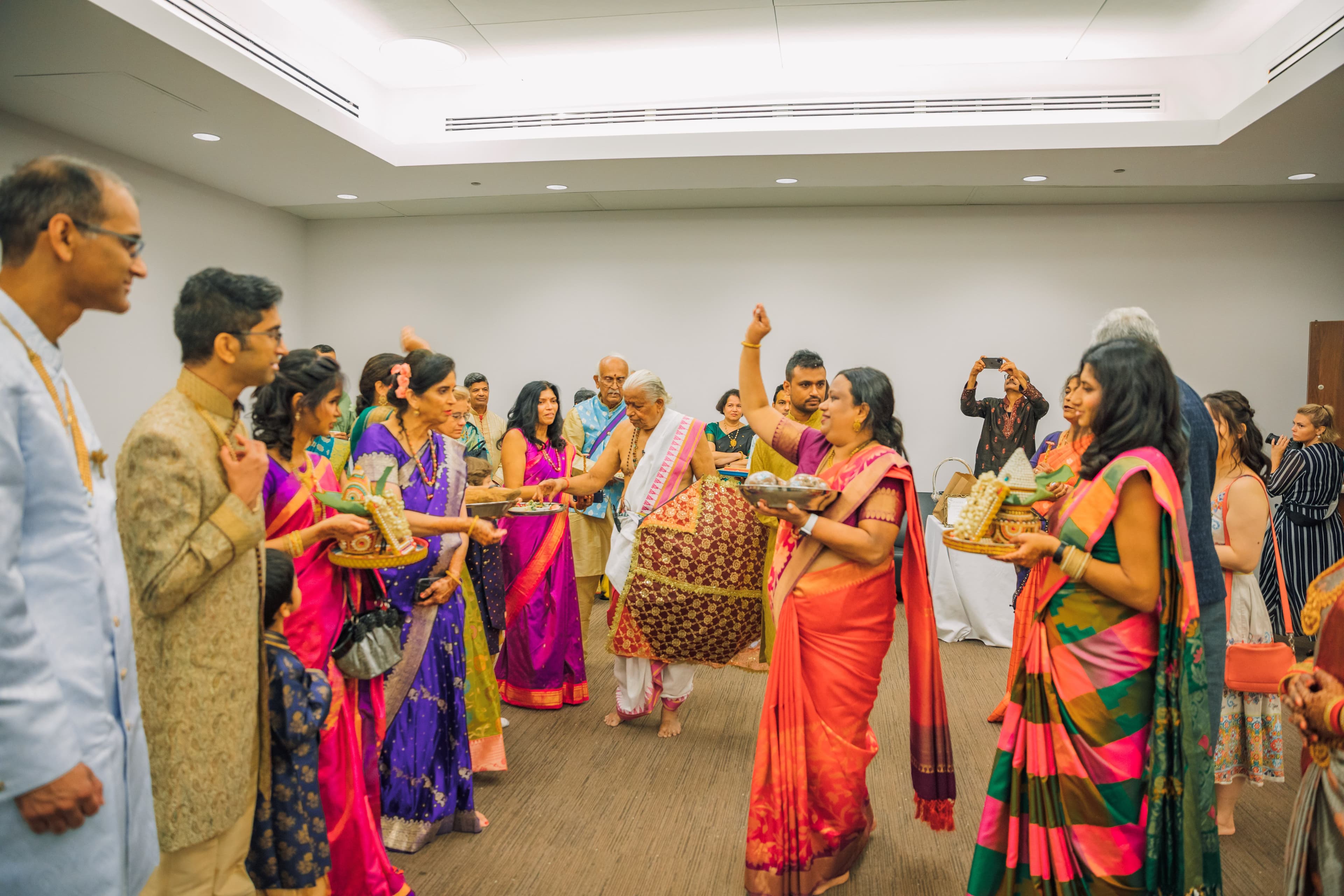 The Wedding Ring, Kitchener Public Library, Peter B Photography, KW wedding photographer, Kitchener wedding venue, Waterloo wedding venue, Cambridge wedding venue, wedding guests celebrating