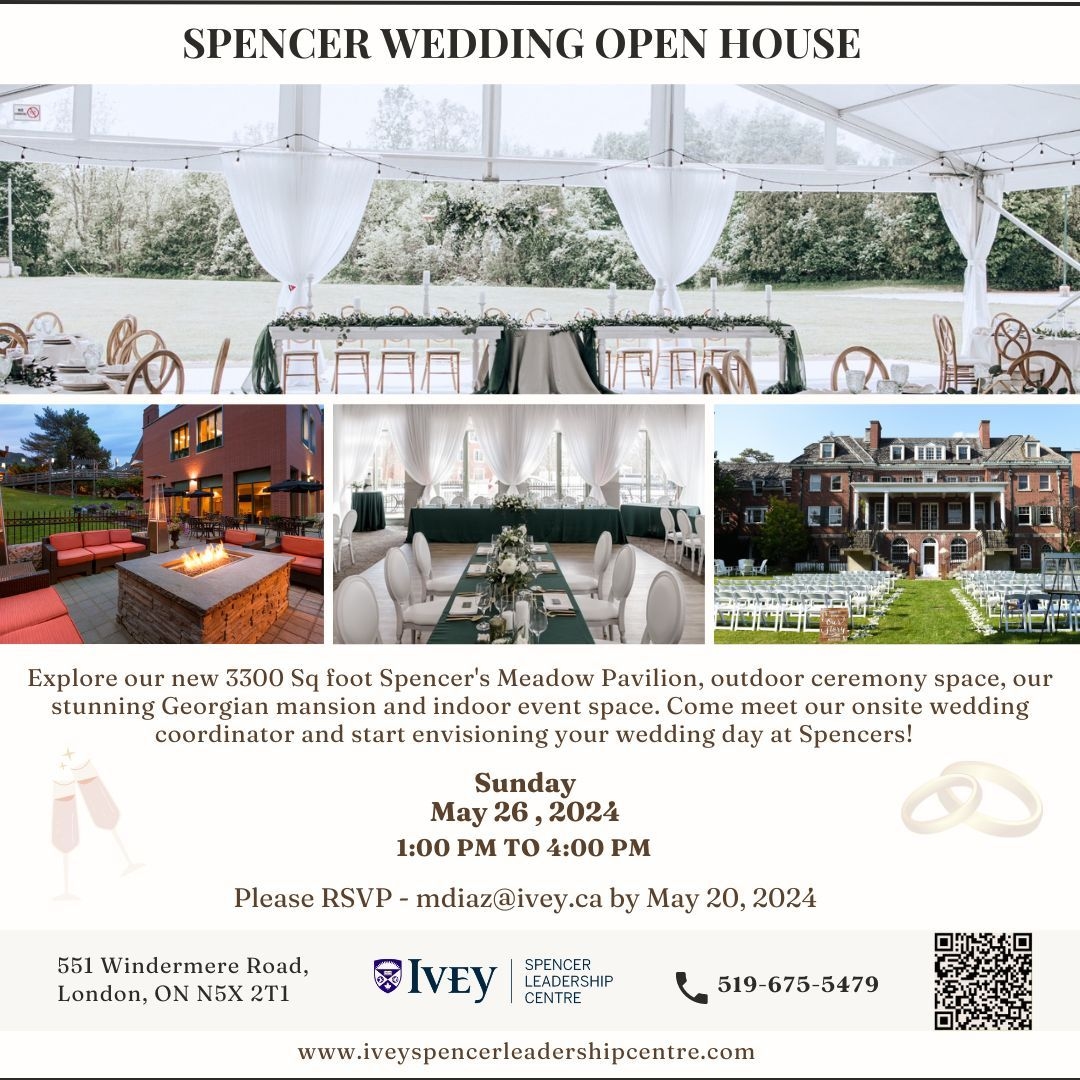 Ivey Spencer Leadership Centre - www.theweddingring.ca - listings -