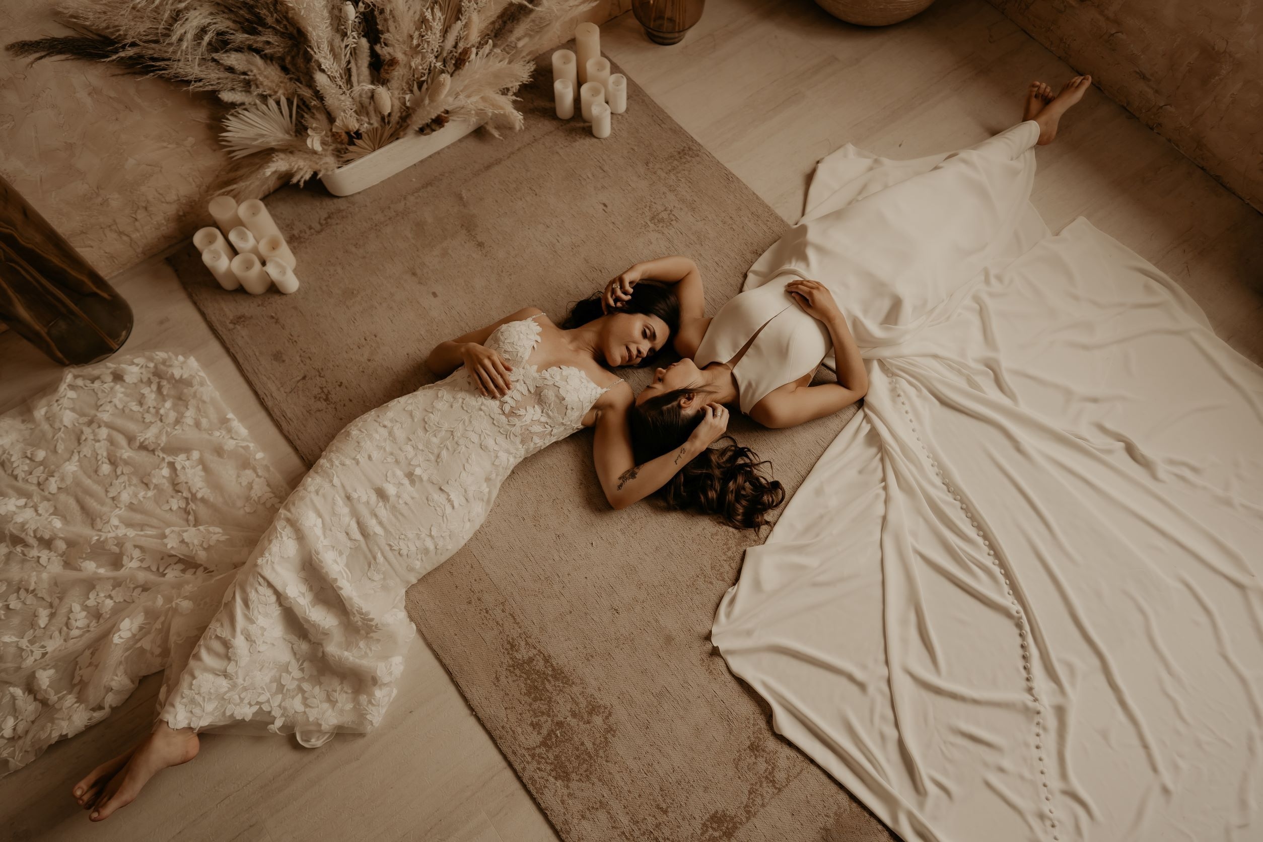 Barefoot, Boho and Moody Wedding