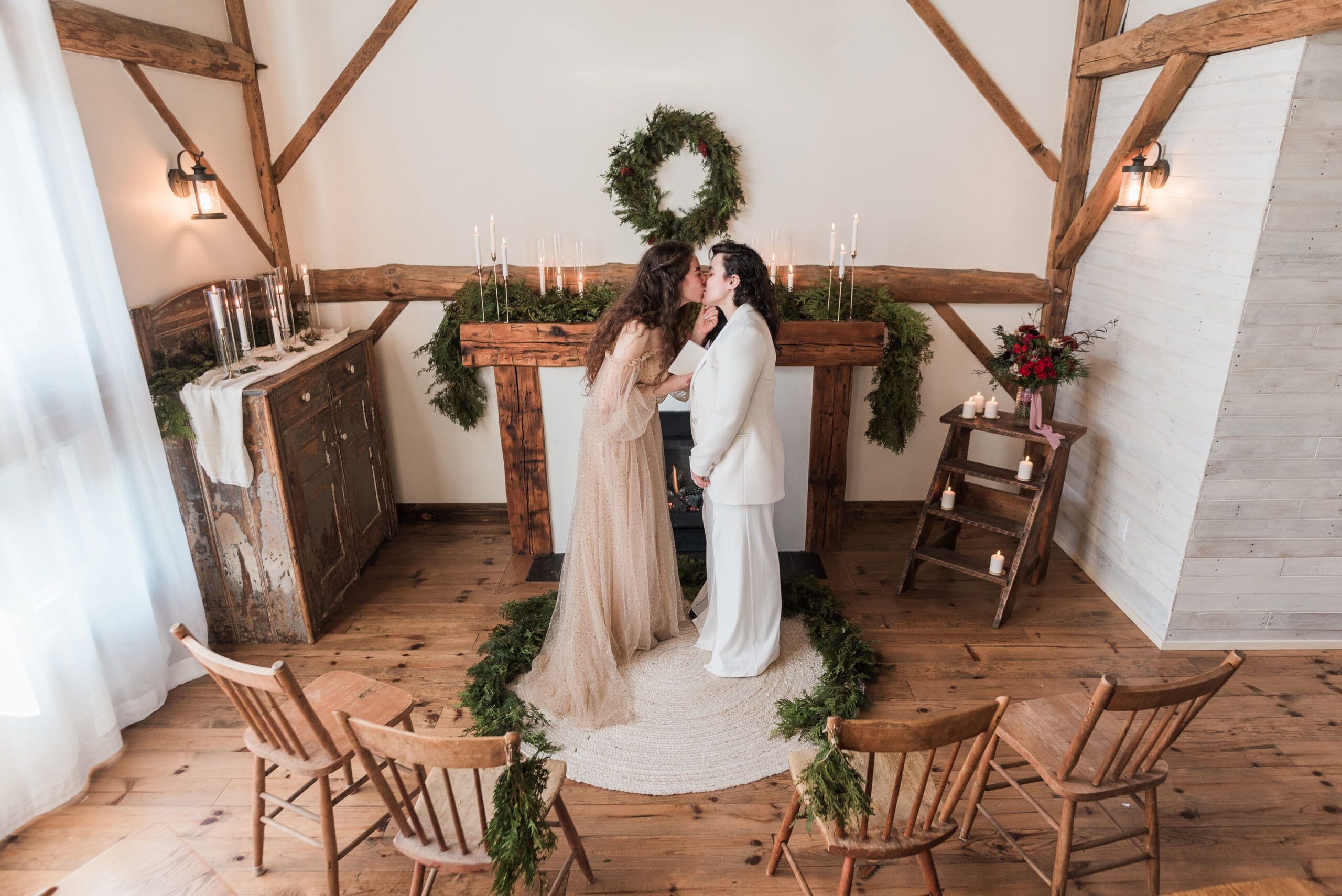 Cozy Cabin Elopement Inspiration